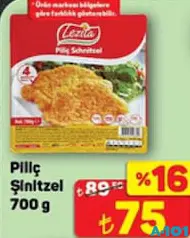 PİLİÇ ŞİNİTZEL 700 G